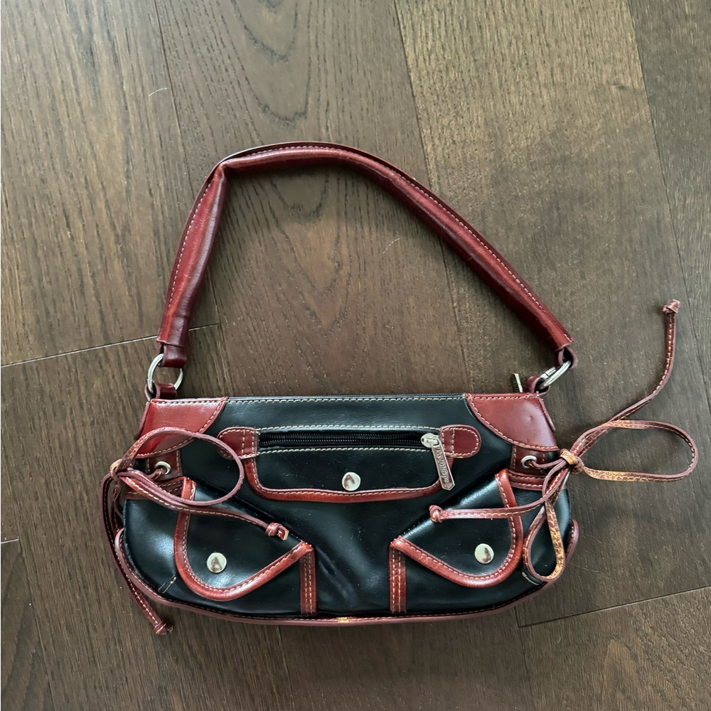 Stylish Black and Red Women's Bag